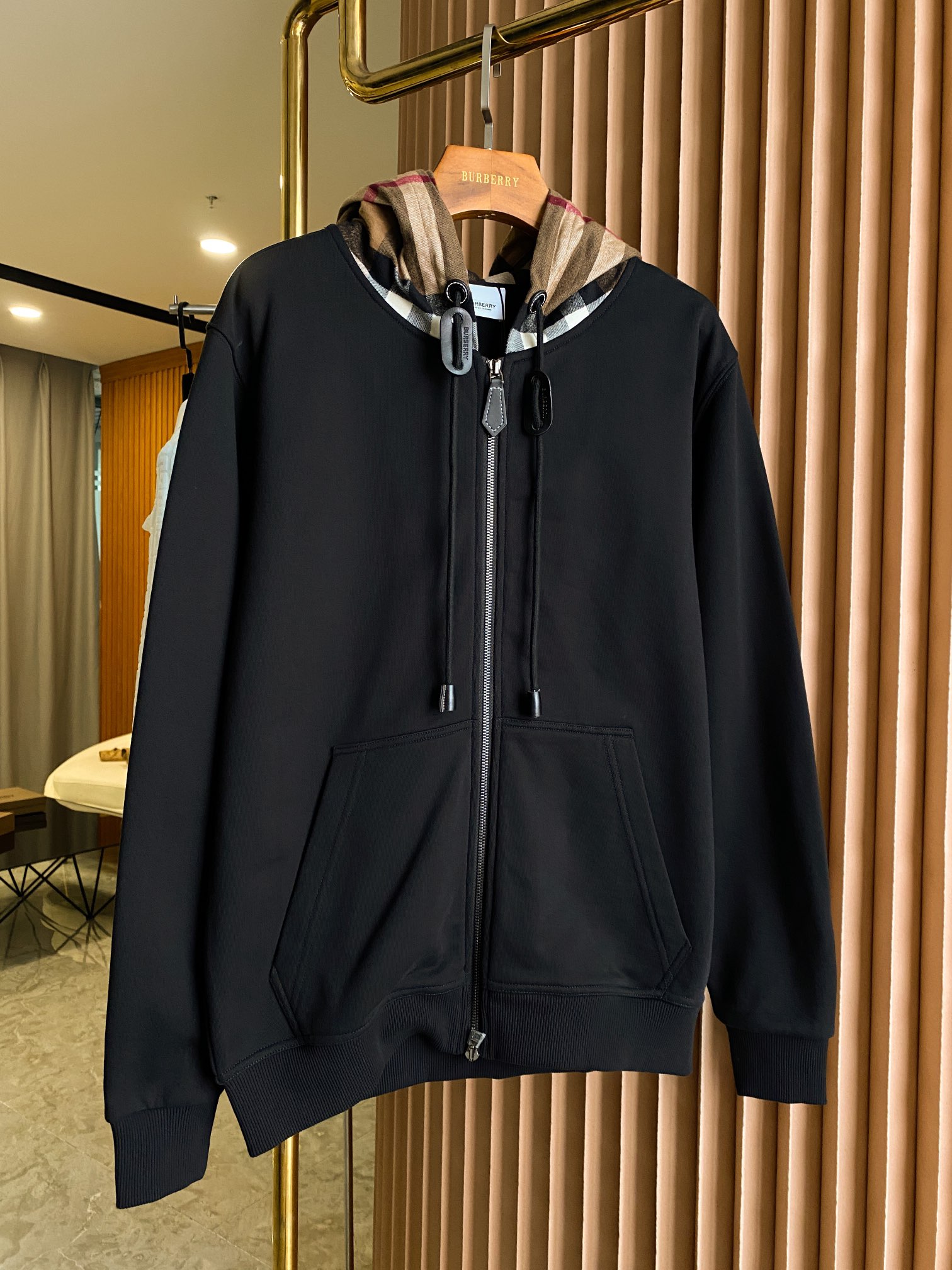 Burberry zip-up hoodie S-XXL