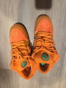 Grateful Dead x Nike SB Dunk OG Low Pro QS Orange Bear photo review